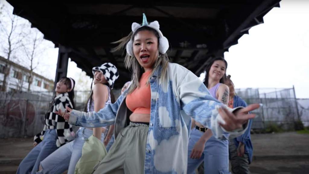 kpop dance cover to xg's shooting star in vancouver, canada